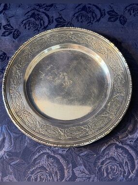 Wallace 6” Sterling Silver Plate #2899-9